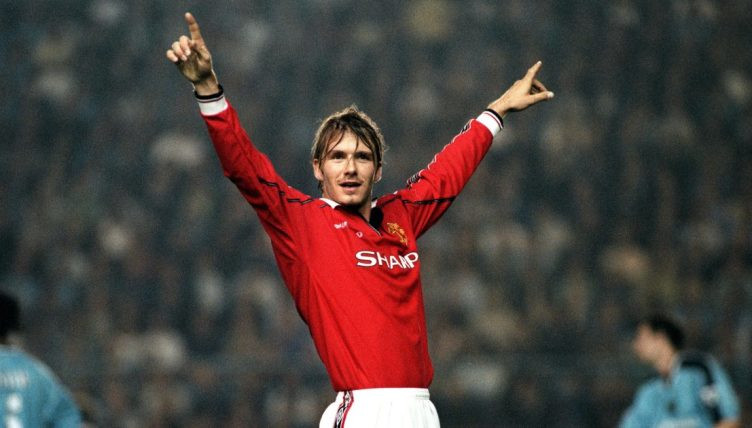 Thời vàng son của Becks ở Manchester United.