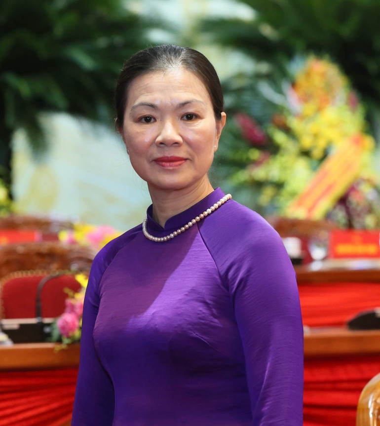 Đồng chí Trương Thị Ngọc Ánh, Phó Chủ tịch Ủy ban Trung ương Mặt trận Tổ quốc Việt Nam