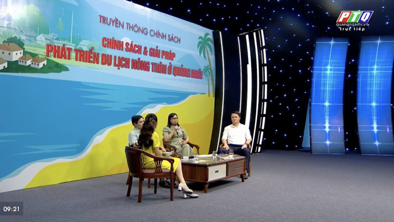 Mục tiêu của Đài phát thanh-truyền hình Quảng Ngãi là trở thành cơ quan báo chí thiết yếu ở địa phương.