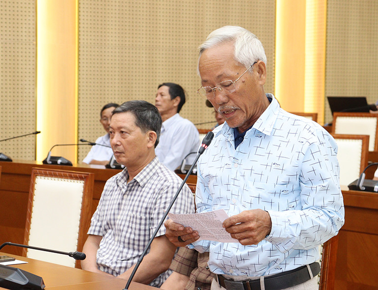 Tại buổi tiếp xúc, ngư dân Quảng Ngãi nêu lên hàng loạt khó khăn, vướng mắc cần sớm được tháo gỡ.