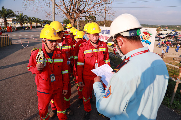 An ninh, an toàn là một trong những mục tiêu trọng yếu của đợt bảo dưỡng tổng thể lần 5 Nhà máy lọc dầu Dung Quất.