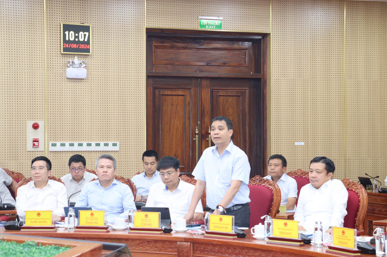 Lãnh đạo các tập đoàn, tổng công ty trao đổi cơ hội hợp tác đầu tư tại Quảng Ngãi. Lãnh đạo các tập đoàn, tổng công ty trao đổi cơ hội hợp tác đầu tư tại Quảng Ngãi.