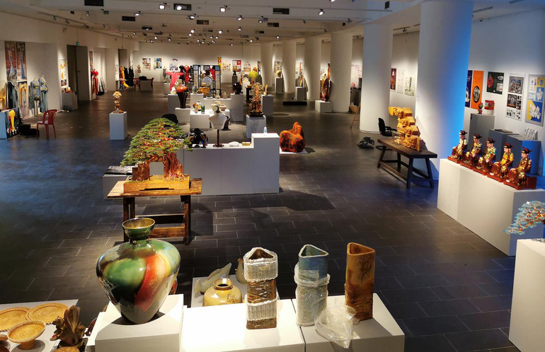 Toàn cảnh không gian Triển lãm.