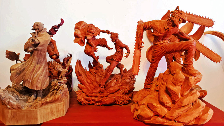 Những tác phẩm điêu khắc độc đáo. Những tác phẩm điêu khắc độc đáo.