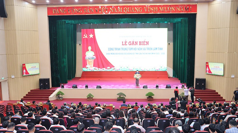 Công trình Trung tâm hội nghị và triển lãm tỉnh Quảng Ngãi sẽ là địa điểm tổ chức các hội nghị lớn của tỉnh, vùng miền.