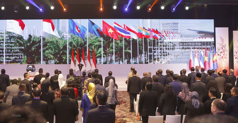 Lễ khai mạc AIPA-44. Ảnh: TTXVN