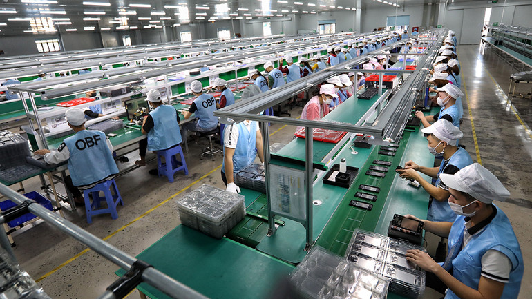 Tiềm năng tiết kiệm năng lượng ở các doanh nghiệp sản xuất rất là lớn. Ảnh: THÀNH ĐẠT