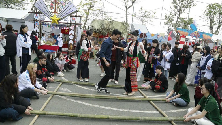 Nhiều hoạt động thú vị được tổ chức tại ngày trải nghiệm.