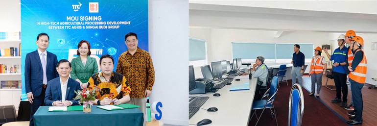 TTC AgriS và Sungai Budi hợp tác toàn diện hướng đến mục tiêu phát Nông nghiệp công nghệ cao bền vững