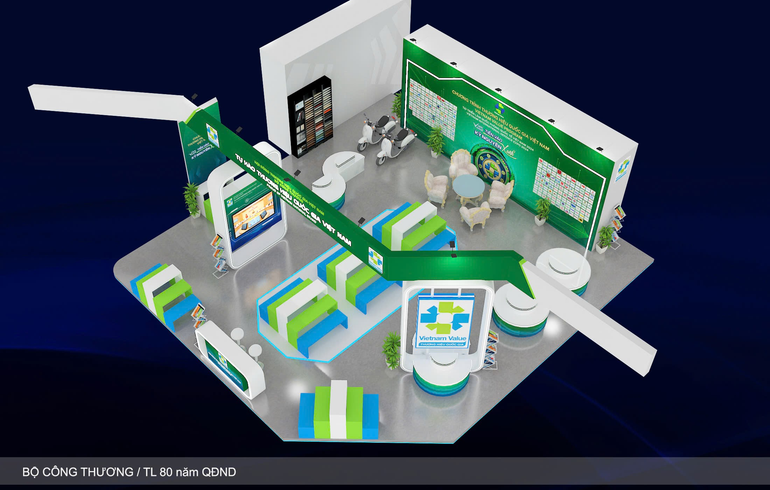 Khu trưng bày Thương hiệu Quốc gia tại sự kiện Viet Nam Defense Expo 2024 được kỳ vọng trở thành cầu nối cho các doanh nghiệp đạt chuẩn Thương hiệu Quốc gia quảng bá năng lực sản xuất sản phẩm, dịch vụ tới khách tham quan và đối tác, đồng thời mở ra cơ hội thúc đẩy xuất khẩu các sản phẩm liên quan ra thị trường quốc tế. Khu trưng bày Thương hiệu Quốc gia tại sự kiện Viet Nam Defense Expo 2024 được kỳ vọng trở thành cầu nối cho các doanh nghiệp đạt chuẩn Thương hiệu Quốc gia quảng bá năng lực sản xuất sản phẩm, dịch vụ tới khách tham quan và đối tác, đồng thời mở ra cơ hội thúc đẩy xuất khẩu các sản phẩm liên quan ra thị trường quốc tế.