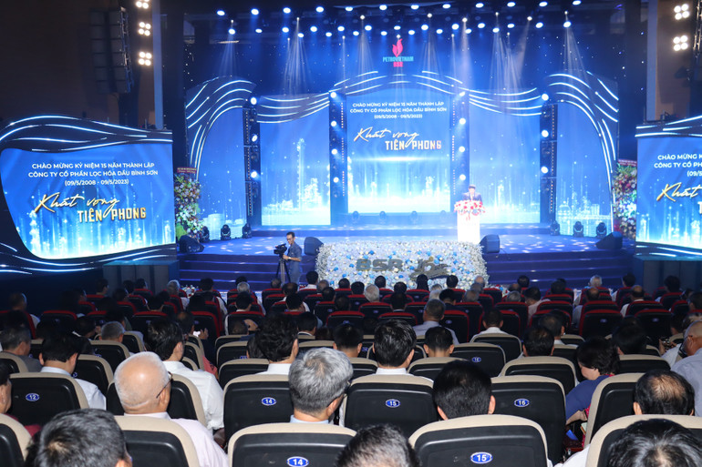 Quang cảnh buổi lễ kỷ niệm.