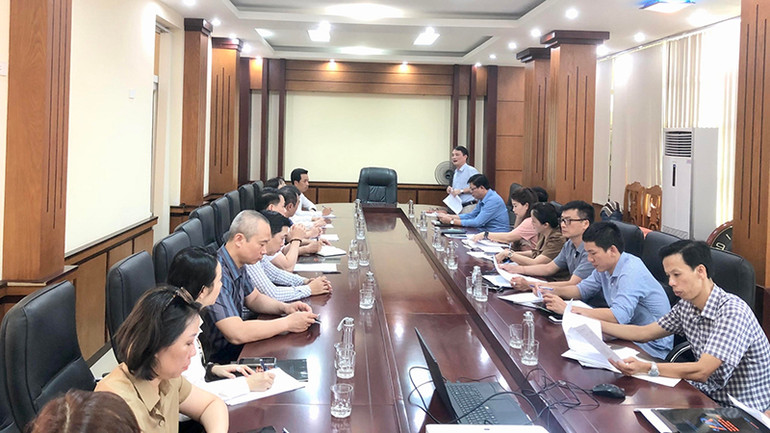 Ông Phan Hoài Nam – Phó Giám đốc Sở Công thương tỉnh Quảng Bình phát biểu (Ảnh: HPA)