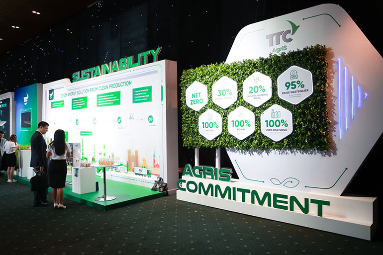 Với sứ mệnh mục tiêu đạt Net Zero vào năm 2035, tiên phong dẫn dắt các xu hướng nông nghiệp tương lai, TTC AgriS tự tin khẳng định thương hiệu trên thị trường quốc tế thông qua các “Cam kết Phát triển bền vững – AgriS Commitment”