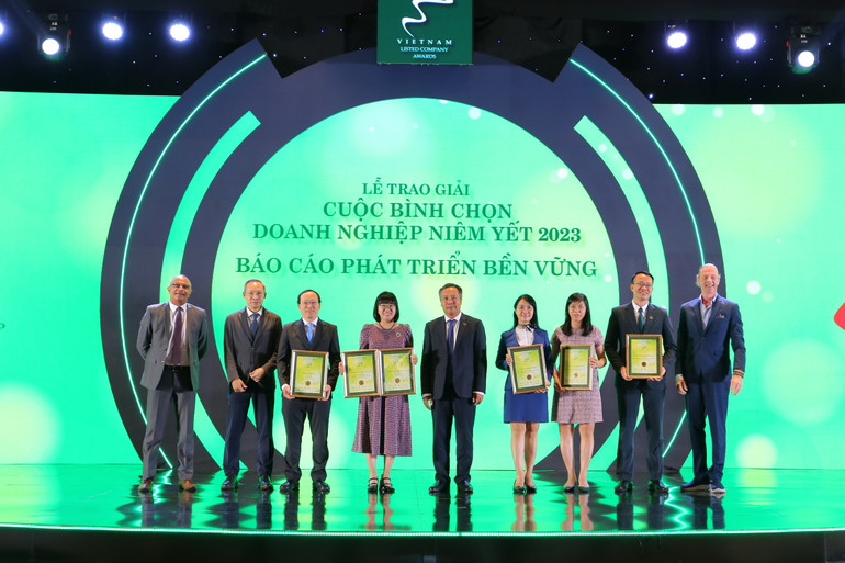 Các doanh nghiệp đạt giải hạng mục Báo cáo phát triển bền vững