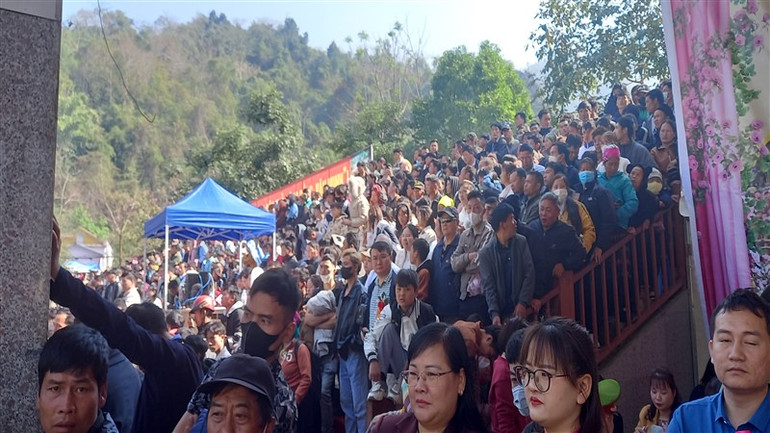 Lễ hội chọi bò huyện Bảo Lâm năm 2024 đã thu hút khoảng 20 nghìn khán giả đến theo dõi, cổ vũ.