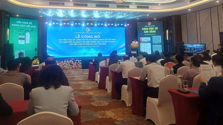 Quang cảnh buổi lễ.