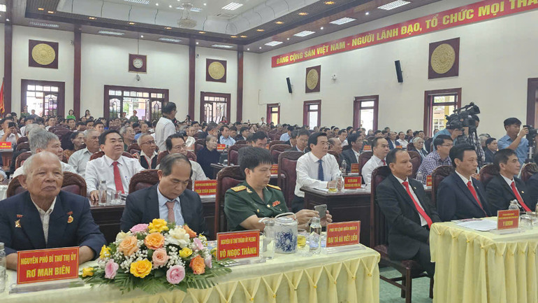 Quang cảnh Lễ kỷ niệm.