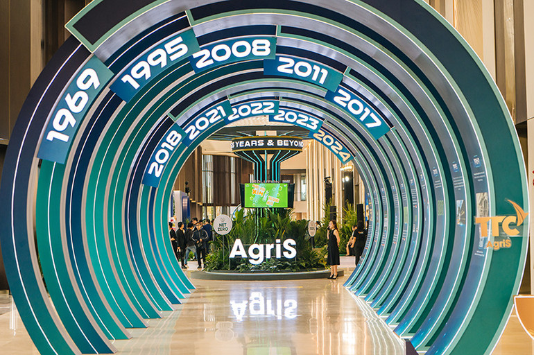 Khẳng định vị thế Doanh nghiệp nông nghiệp công nghệ cao đa quốc gia, TTC AgriS tự hào giới thiệu hành trình 55 năm phát triển bền vững, song hành cùng mục tiêu chung của nền nông nghiệp Việt