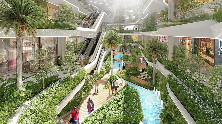 Mật độ cây xanh tại dự án được tính toán theo cả phương ngang và phương đứng, đưa không gian xanh vào từng ngóc ngách trong khu căn hộ. Mật độ cây xanh tại dự án được tính toán theo cả phương ngang và phương đứng, đưa không gian xanh vào từng ngóc ngách trong khu căn hộ.