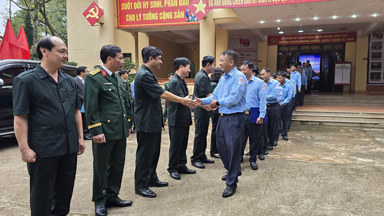 70 cán bộ, chiến sĩ Đội K52 được giao thực hiện nhiệm vụ tìm kiếm, quy tập mộ liệt sĩ đến hết mùa khô giữa năm 2025.