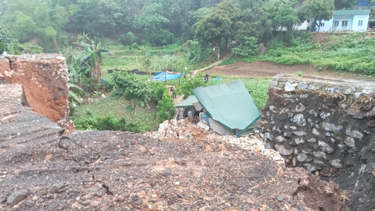 Hiện trường vụ việc.