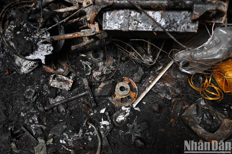 Hiện trường vụ cháy