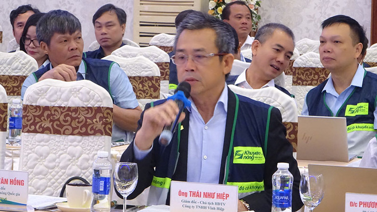 Đại biểu chia sẻ ý kiến tại hội nghị.