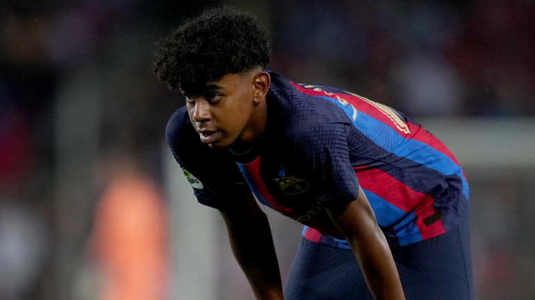 Yamal ra mắt La Liga khi mới 15 tuổi. (Ảnh: Marca)