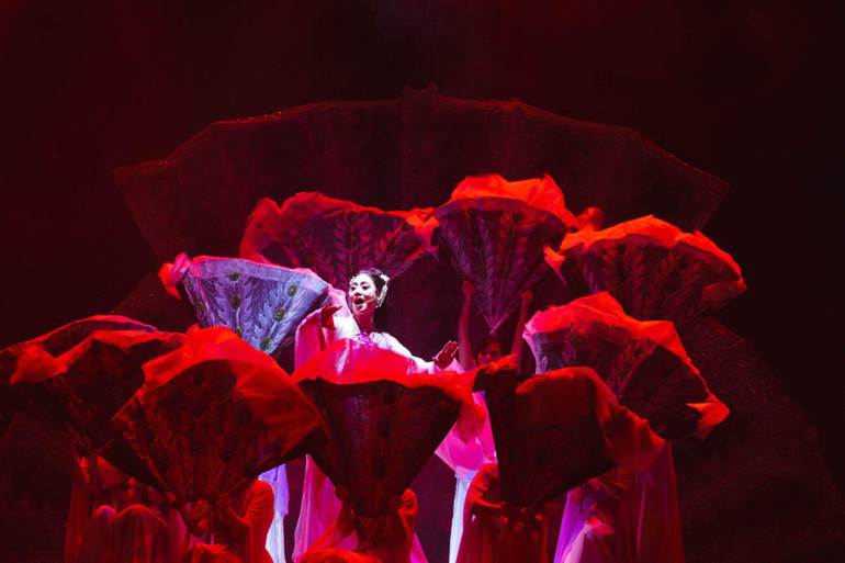 Cảnh trong vở diễn.