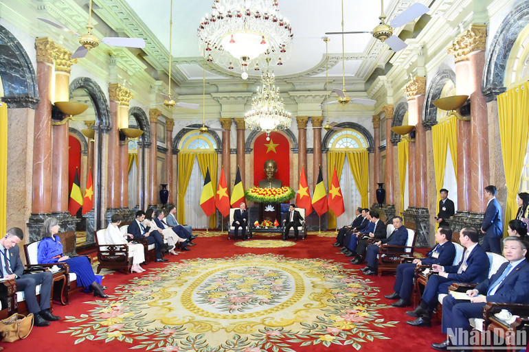 Toàn cảnh cuộc hội kiến.