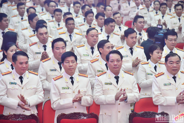 Lực lượng Cảnh vệ tại buổi thăm, chúc tết của Chủ tịch nước.