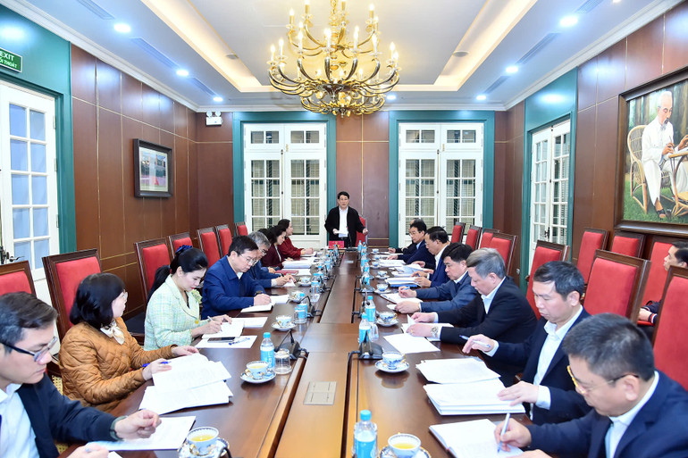 Toàn cảnh buổi làm việc. Toàn cảnh buổi làm việc.