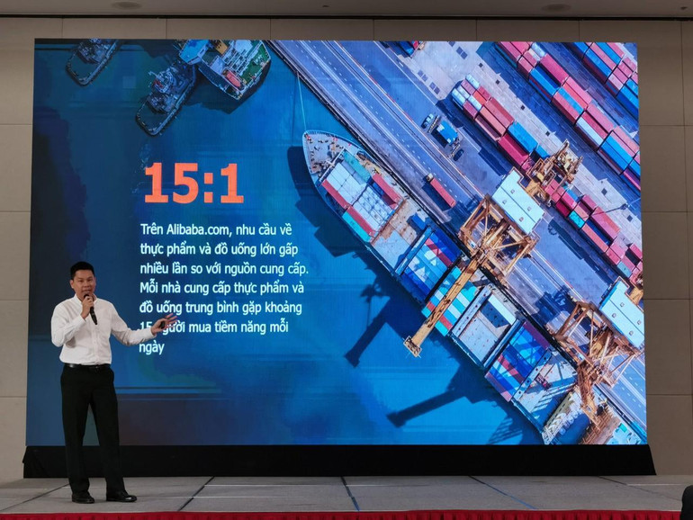 Ông Vũ Thế Tùng, Giám đốc Phát triển thị trường và Quan hệ chính phủ, đại diện Alibaba Việt Nam.