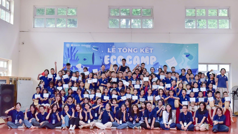 Đây là lần đầu tiên trại hè ECO CAMP được dự án EcoStain tổ chức.