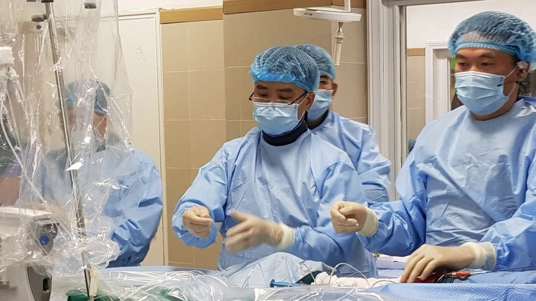 Sự phối hợp nhóm đã đưa phương án tối ưu để cấp cứu cho bệnh.