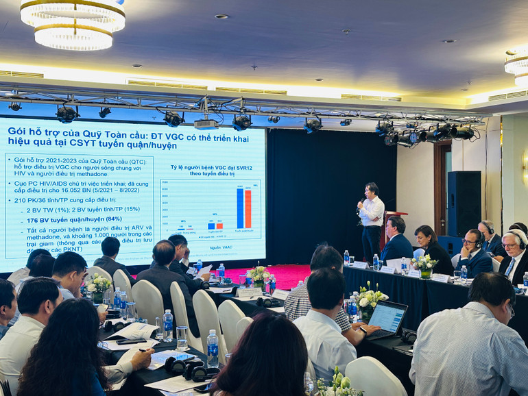 Chuyên gia trao đổi về công tác phòng, chống viêm gan tại Việt Nam.