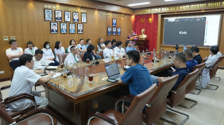 Một cuộc họp của Hội đồng hội chẩn đa chuyên khoa. Một cuộc họp của Hội đồng hội chẩn đa chuyên khoa.