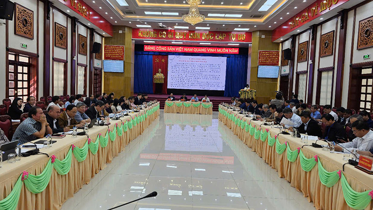 Quang cảnh hội nghị.