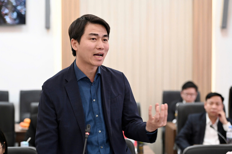 Tiến sĩ, bác sĩ Phan Chí Thành, Bệnh viện Phụ sản Trung ương. Ảnh: BÙI GIANG-KHẮC ANH