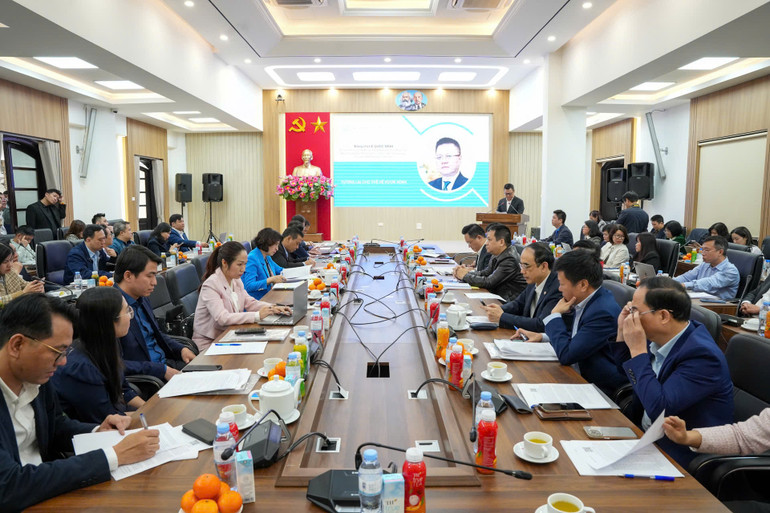 Quang cảnh hội thảo. Ảnh: BÙI GIANG