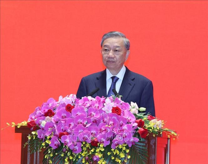 Tổng Bí thư, Chủ tịch nước Tô Lâm phát biểu. Tổng Bí thư, Chủ tịch nước Tô Lâm phát biểu.