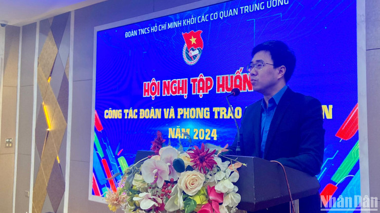Theo Bí thư Đoàn Khối các cơ quan Trung ương Bùi Hoàng Tùng, năm 2023 đã tạo dựng được một nền móng vững chắc để 56 cơ sở Đoàn cùng thực hiện nhiệm vụ năm 2024 - Năm Thanh niên tình nguyện.