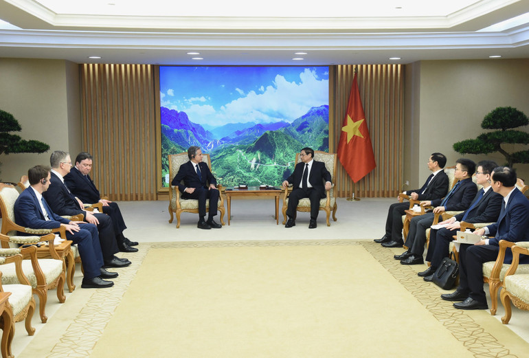 Quang cảnh buổi tiếp. Quang cảnh buổi tiếp.