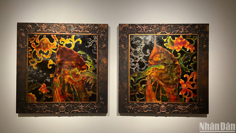 Sự ràng buộc giữa hội họa và thi ca trong “Lối gió đường mây” ảnh 1