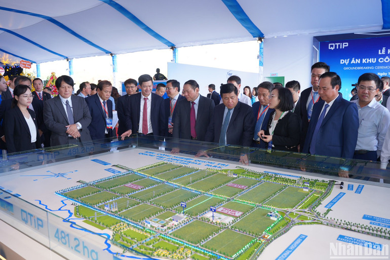 Phối cảnh dự án Khu công nghiệp Quảng Trị.