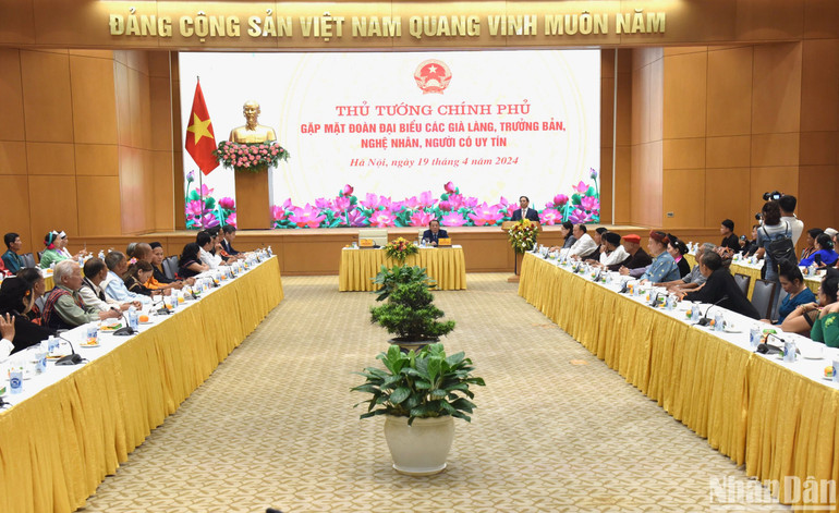 Quang cảnh buổi gặp mặt.