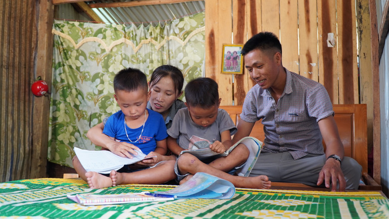 Sự hỗ trợ của cộng đồng đã giúp đỡ nhiều gia đình kiểm lâm Chư Yang Sin vượt qua giai đoạn khó khăn.