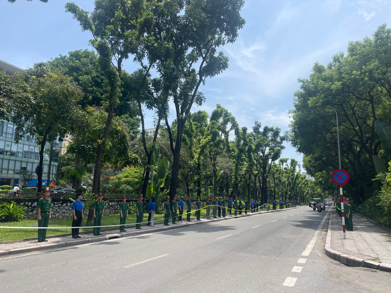 Toàn cảnh Lễ truy điệu và Lễ an táng Tổng Bí thư Nguyễn Phú Trọng ảnh 15 Toàn cảnh Lễ truy điệu và Lễ an táng Tổng Bí thư Nguyễn Phú Trọng ảnh 15