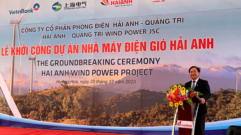 Chủ tịch Ủy ban nhân dân tỉnh Quảng Trị Võ Văn Hưng phát biểu tại sự kiện. Chủ tịch Ủy ban nhân dân tỉnh Quảng Trị Võ Văn Hưng phát biểu tại sự kiện.