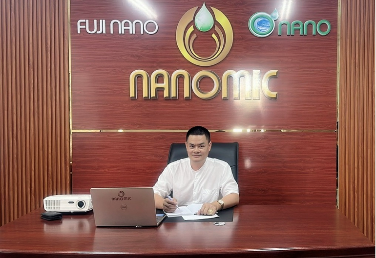 Ông Nguyễn Như Thanh, Tổng Giám đốc Công ty TNHH Nanomic.